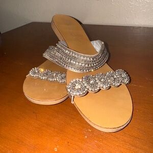 Beaded flats